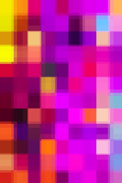 geometric pixel square pattern abstract background in purple pink yellow by Timmy333