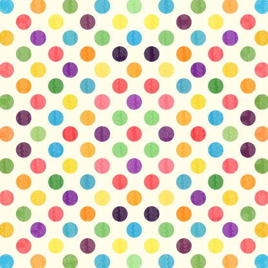 Watercolor Polka Dots  X 0.1 by Amir Faysal