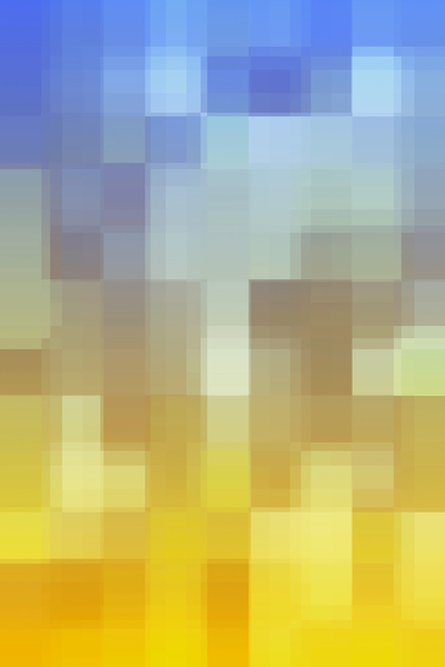 graphic design geometric pixel square pattern abstract background in yellow blue by Timmy333