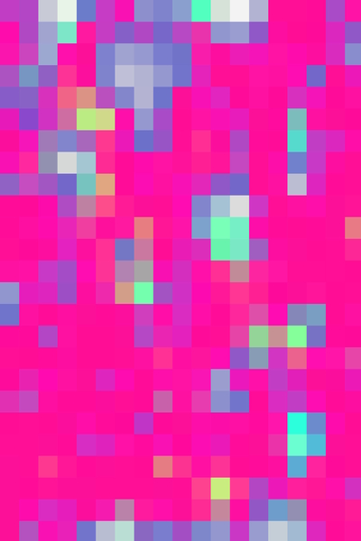 geometric pixel square pattern abstract background in pink blue by Timmy333