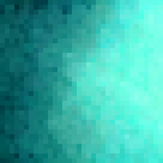 graphic design geometric pixel square pattern abstract background in blue green by Timmy333
