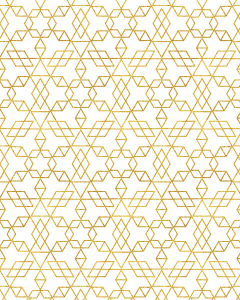 Art Deco Gold  by Uma Gokhale