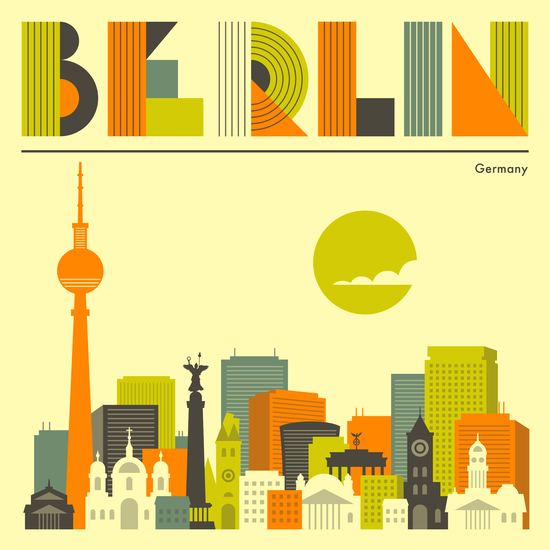 BERLIN by Jazzberry Blue