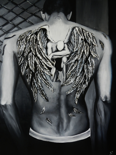 Angel back by Emy Calmel