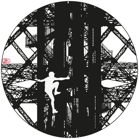 Eiffel tower #2 by Denis Chobelet