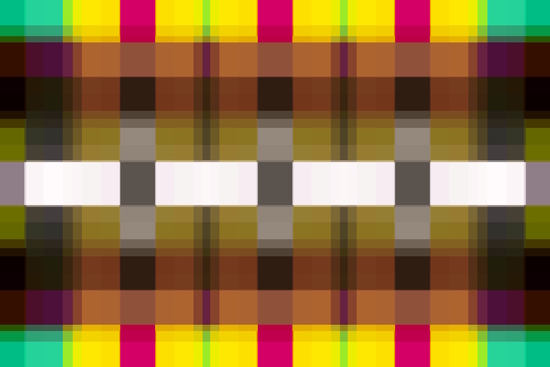 geometric symmetry pixel square pattern abstract background in yellow pink green by Timmy333