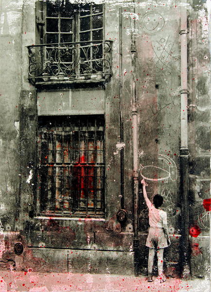 FIRST GRAFFITI by db Waterman