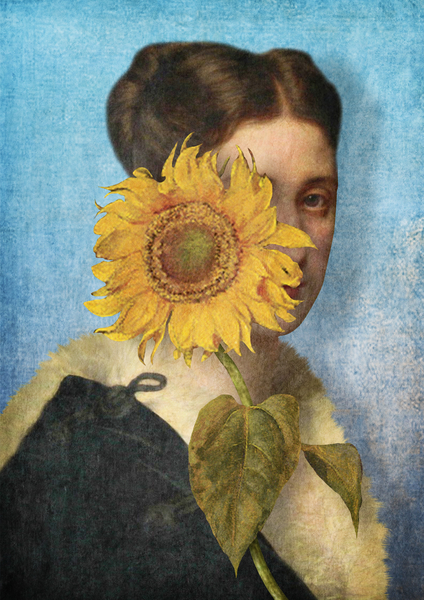 Girl with Sunflower 2 by DVerissimo