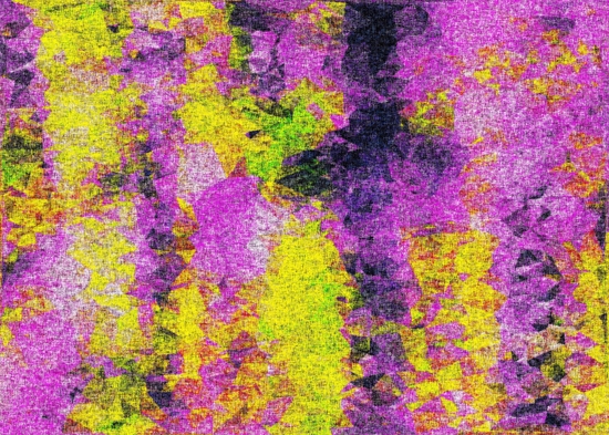 vintage psychedelic painting texture abstract in pink and yellow with noise and grain by Timmy333