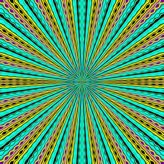 green yellow purple and black abstract pattern background by Timmy333