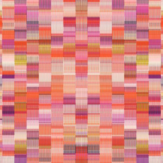 pink purple and green plaid pattern abstract background by Timmy333