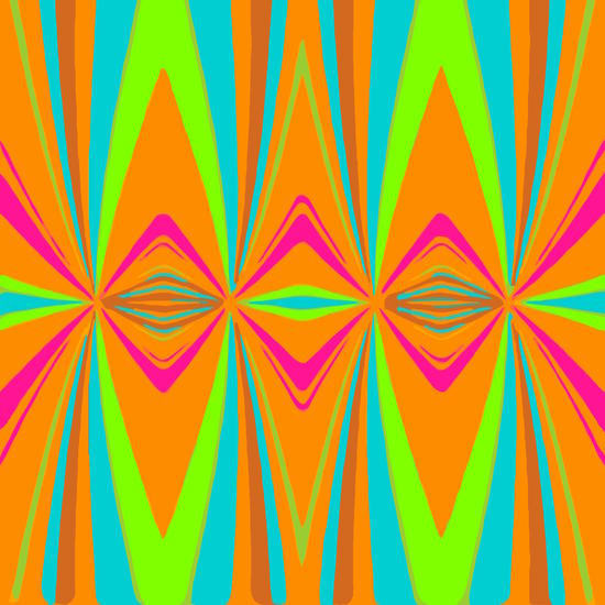 orange pink blue green symmetry art abstract background by Timmy333