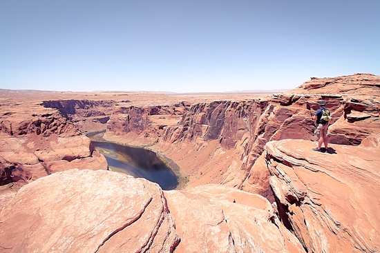 enjoy the view of  the Horseshoe Bend,USA by Timmy333