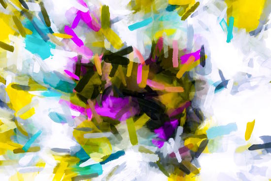 pink yellow blue black abstract painting background by Timmy333