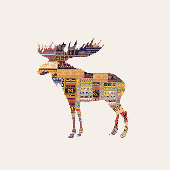 Elk by Oleg Borodin