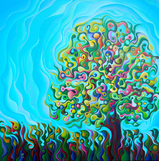 Mid-Summer Tree Breath by Amy Ferrari Art