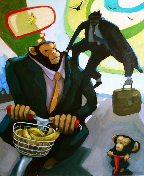 Monkey 1 by alejandro Saavedra Solano