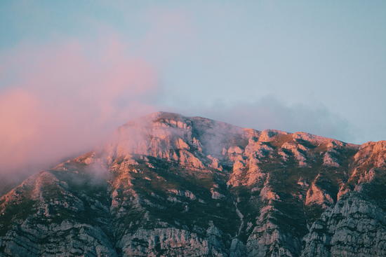 Mountains in the background VI by Salvatore Russolillo