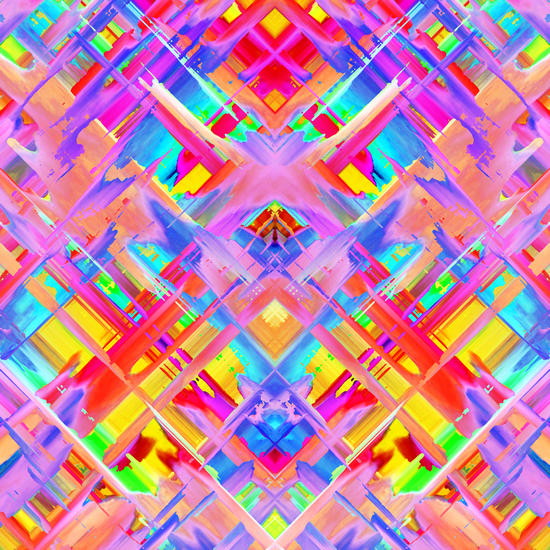 Colorful digital art splashing G470 by MedusArt
