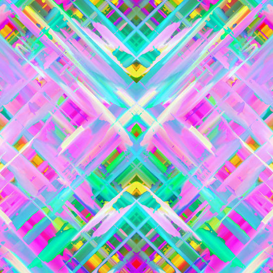 Colorful digital art splashing G473 by MedusArt