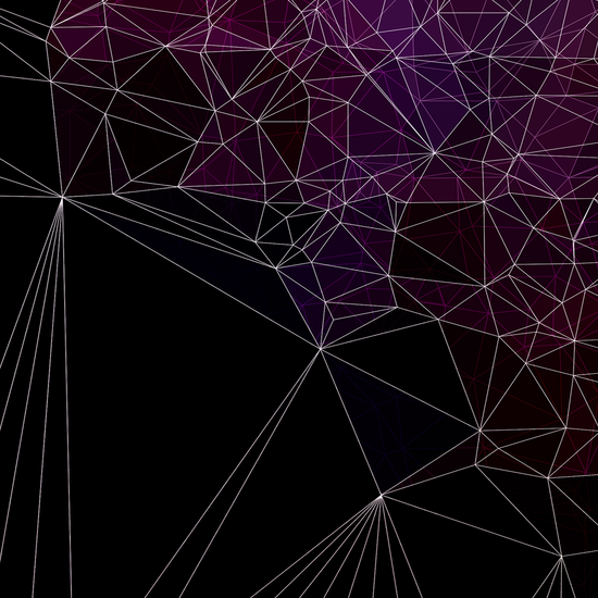Geometric purple and black by VanessaGF
