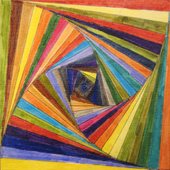 Rainbow Square by Vic Storia