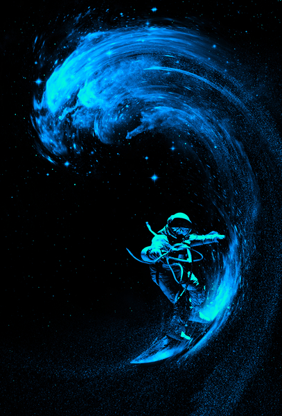 Space Surfing by Nicebleed