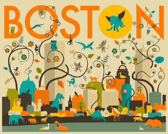 WILD BOSTON by Jazzberry Blue