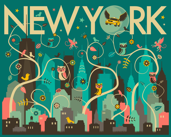 WILD NEW YORK by Jazzberry Blue