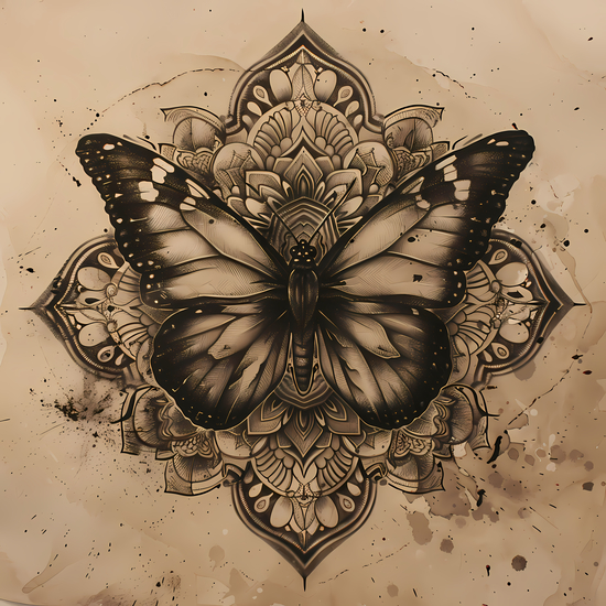 Mandala - Butterfly by aleibanez