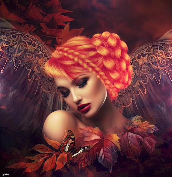 AUTUMN ANGEL by G. Berry