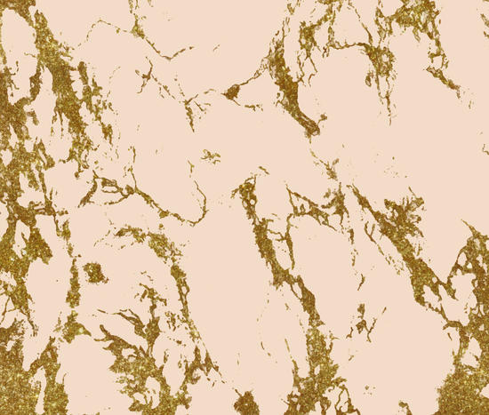 Blush & Gold Marble by Uma Gokhale