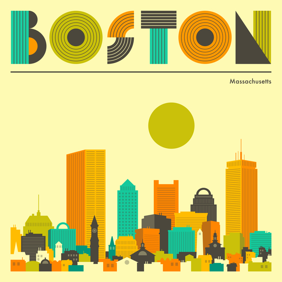 BOSTON by Jazzberry Blue