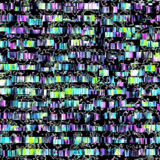 Crazy Funky-Colored Experimental Pattern by Divotomezove