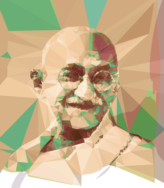 Gandhi by Vic Storia