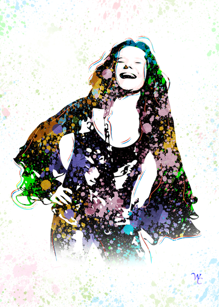 Janis Joplin - Piece Of My Heart - Pop Art by William Cuccio WCSmack