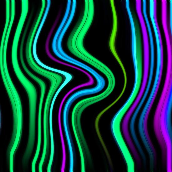 Abstract Waved Color Lines by Divotomezove