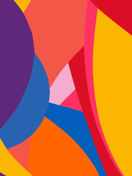 Pop Art Design Lines Colourful  by Emmanuel Signorino