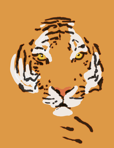 Tiger by Nicole De Rueda
