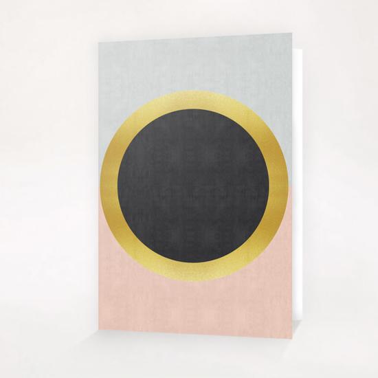 Geometric and golden art III Greeting Card & Postcard by Vitor Costa