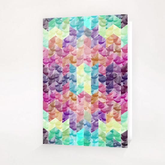 Abstract Geometric Background #14 Greeting Card & Postcard by Amir Faysal