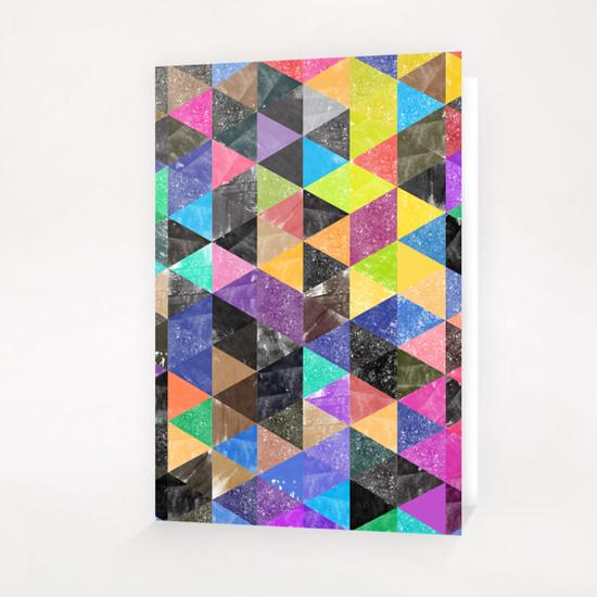 Abstract GEO X 0.19 Greeting Card & Postcard by Amir Faysal