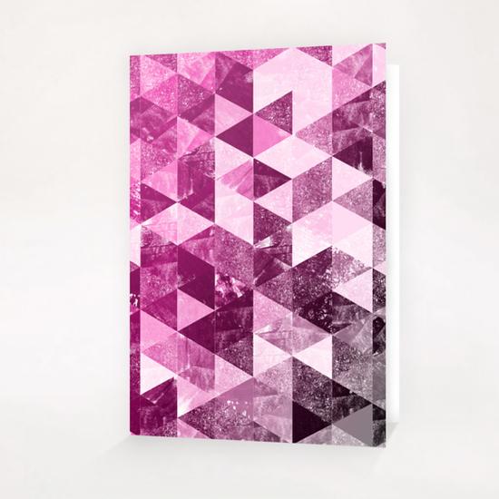 Abstract GEO X 0.17 Greeting Card & Postcard by Amir Faysal