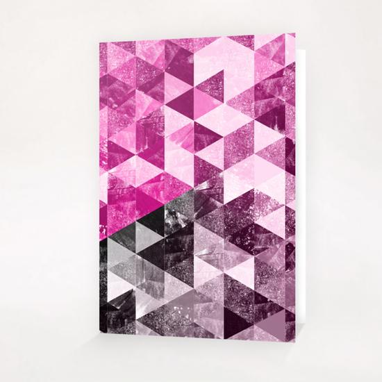 Abstract GEO X 0.4 Greeting Card & Postcard by Amir Faysal