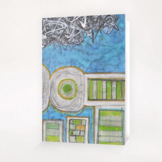 Blue and the Transformation Process Greeting Card & Postcard by Heidi Capitaine