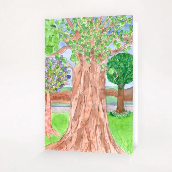 The majestic Tree  Greeting Card & Postcard by Heidi Capitaine