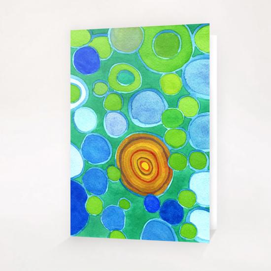 Stones under Water Greeting Card & Postcard by Heidi Capitaine