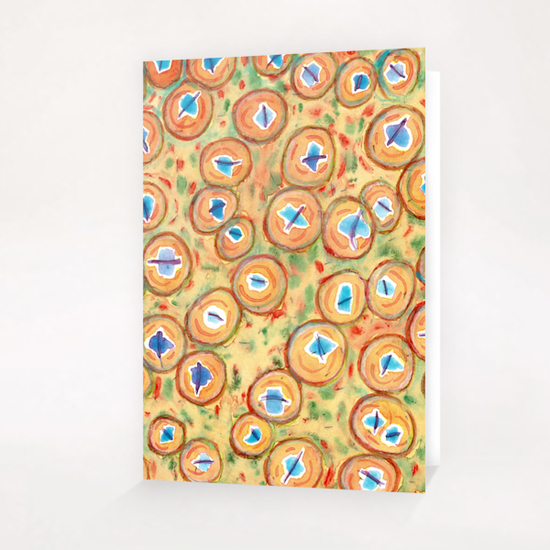Marvelous Galaxies Pattern   Greeting Card & Postcard by Heidi Capitaine