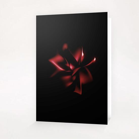 Dark Flower Greeting Card & Postcard by cinema4design