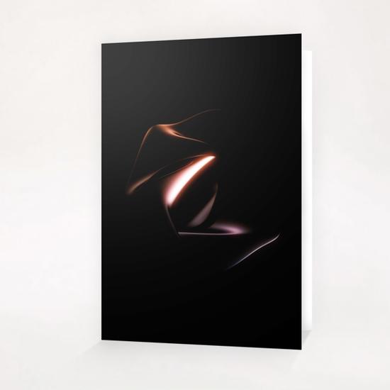 Woman Greeting Card & Postcard by cinema4design